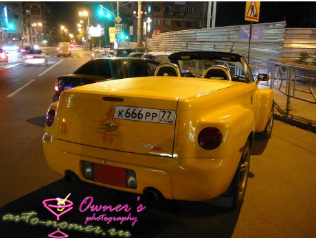 к666рр77, Chevrolet SSR