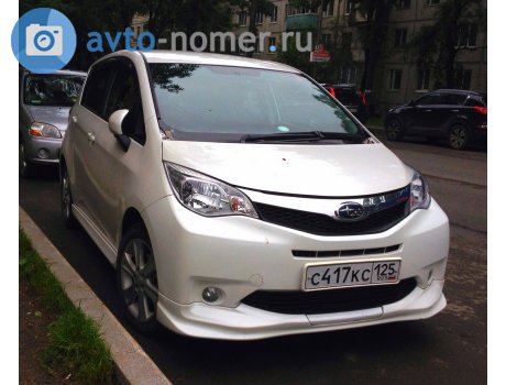 с417кс125, Subaru Trezia