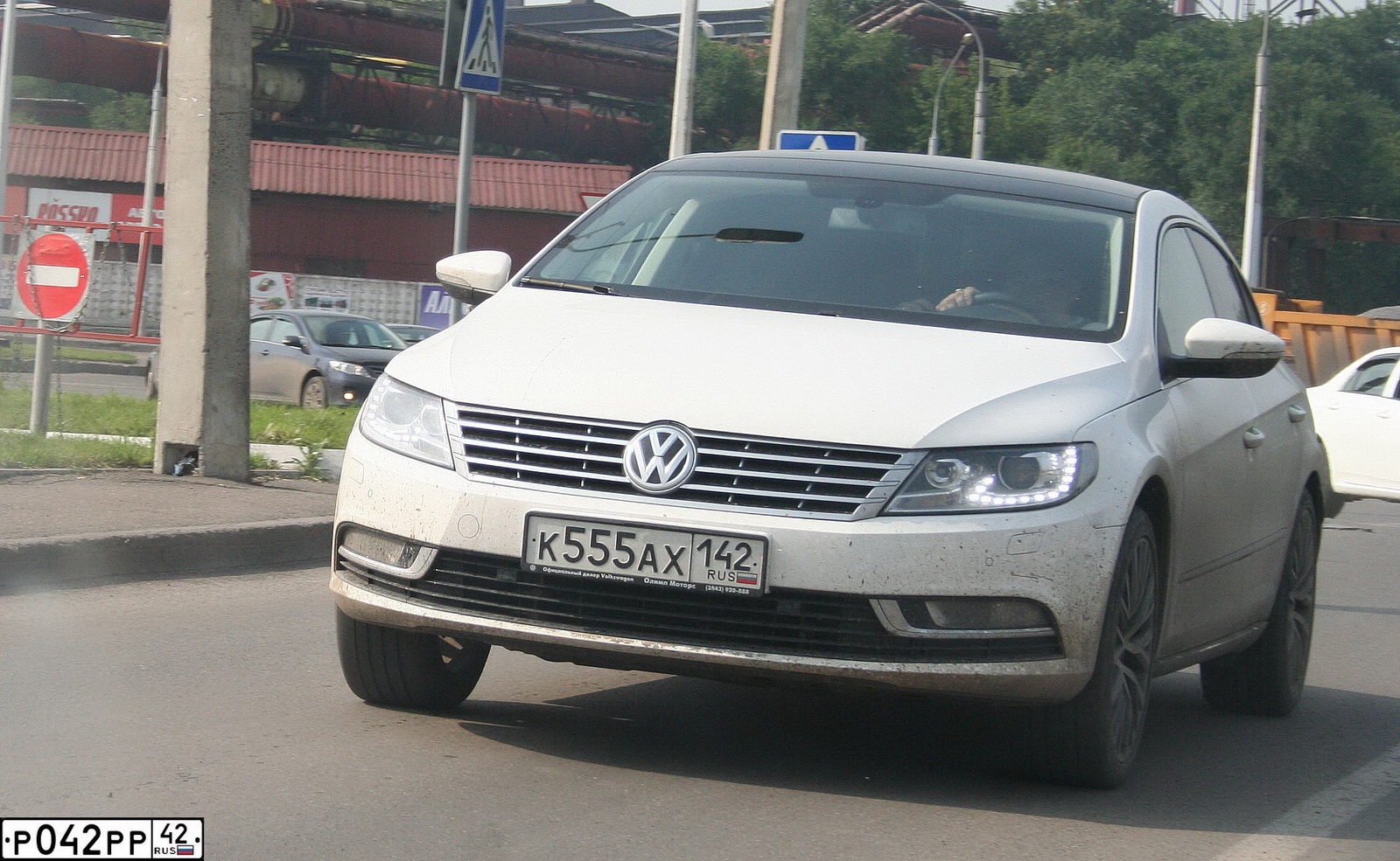 к 555 ах 142, Volkswagen Passat CC 1st gen (35), facelift, 2012–2018