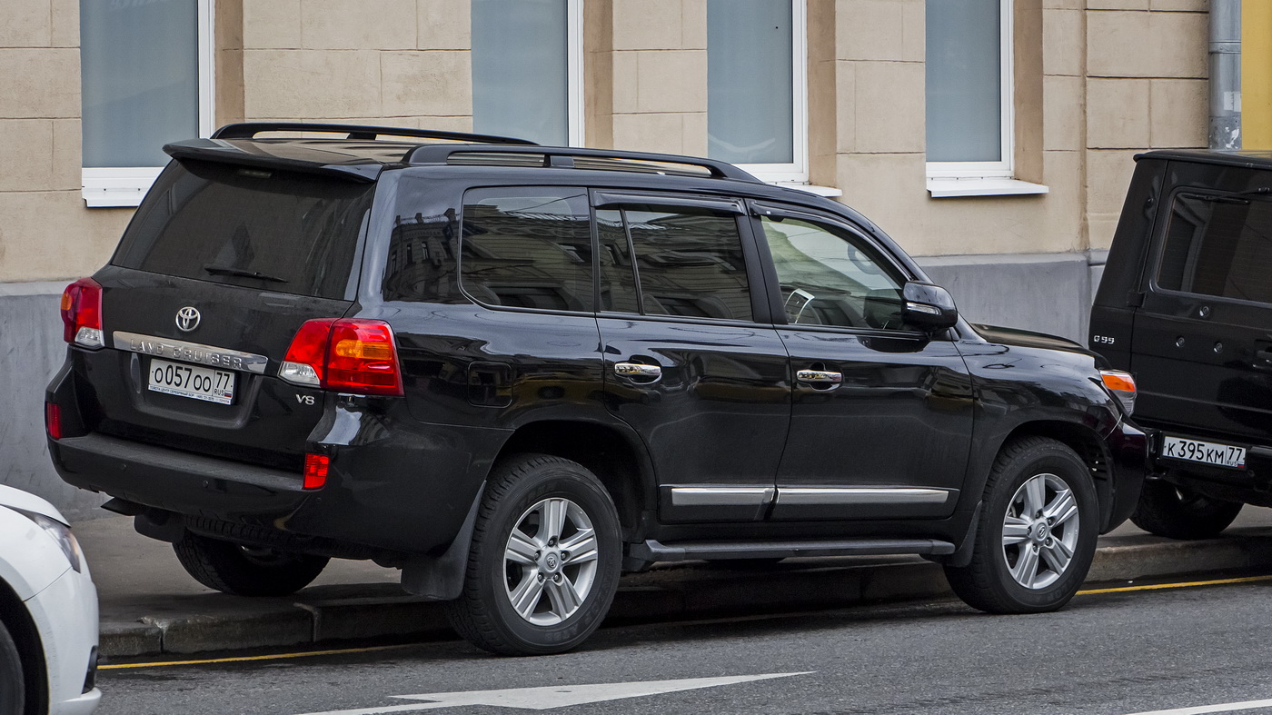 о 057 оо 77, Toyota Land Cruiser 