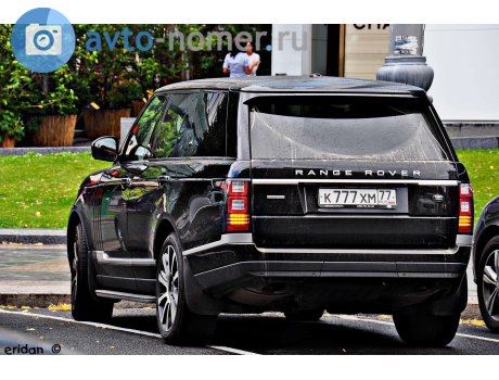 к777хм77, Land Rover Range Rover