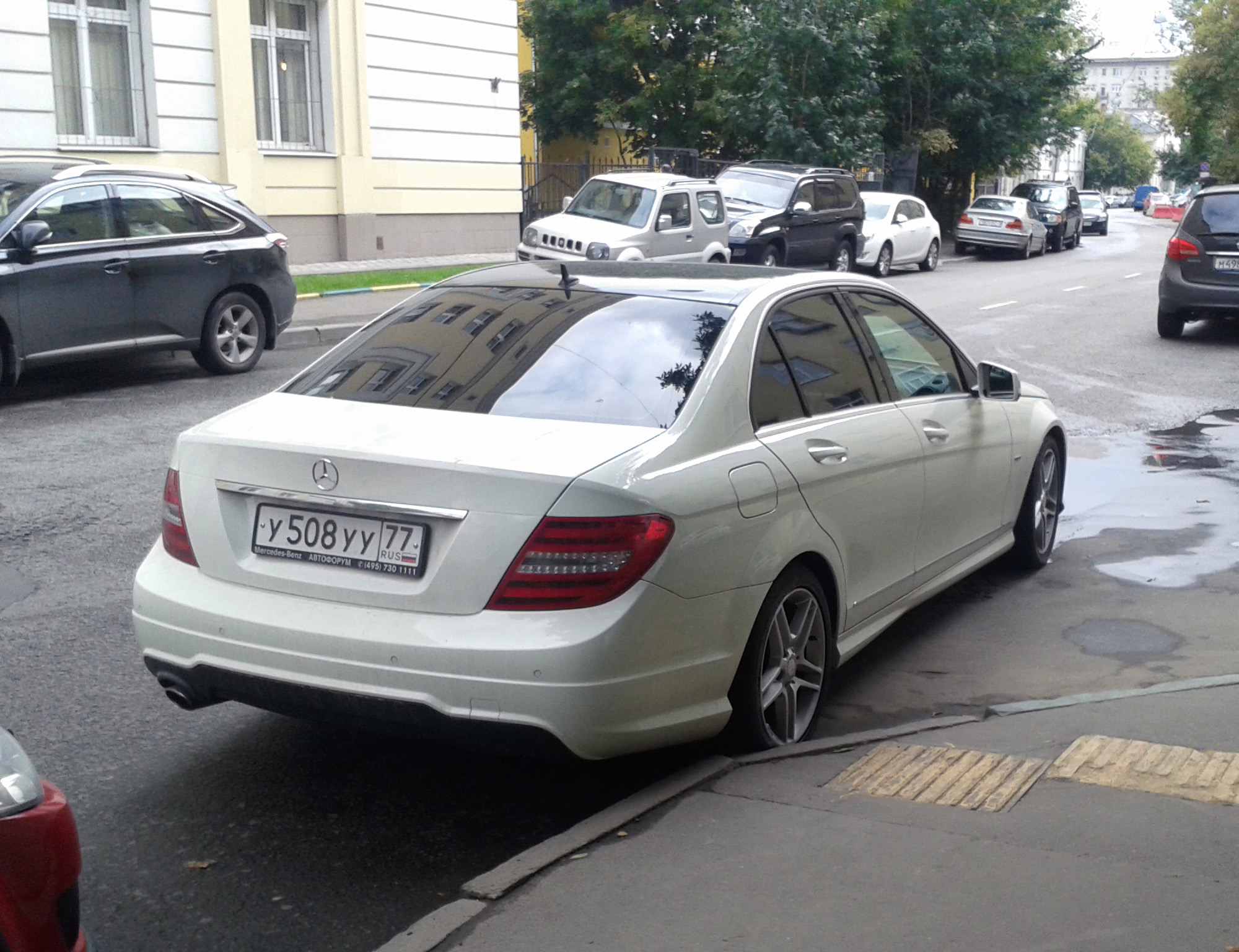 у 508 уу 77, Mercedes-Benz C-Klasse 3rd gen Sedan (W204), 2007–2015