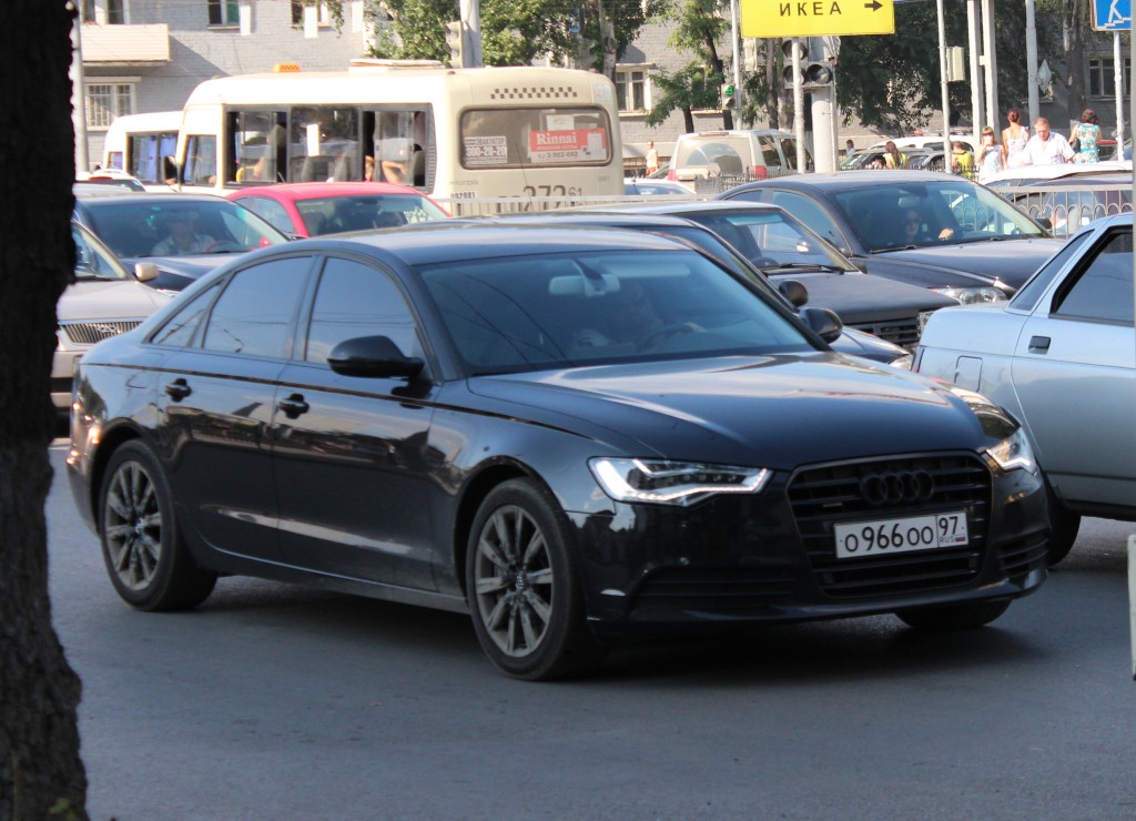 о 966 оо 97, Audi A6 4th gen Sedan (C7/4G2/4GC), 2011–2018