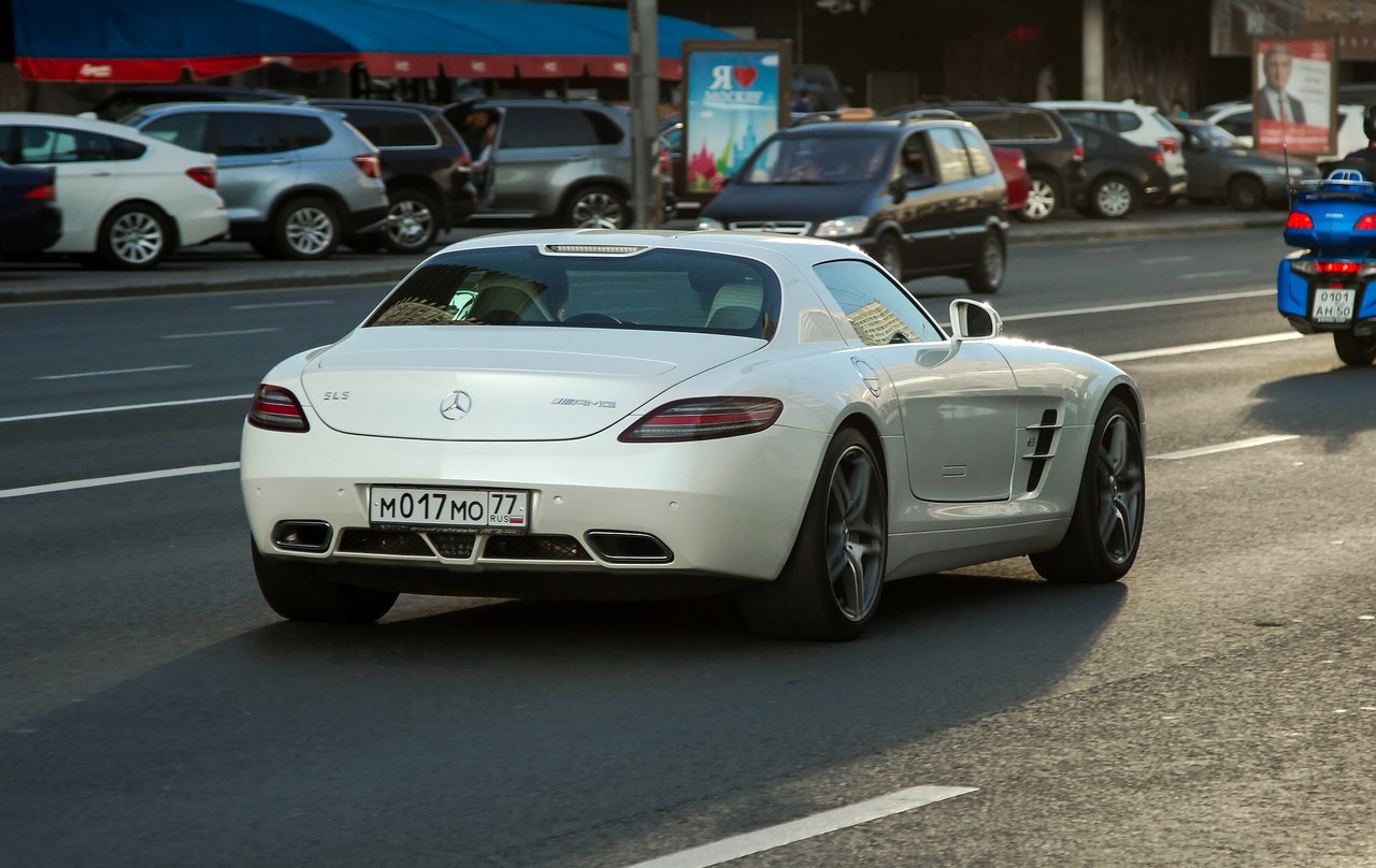 м 017 мо 77, Mercedes-Benz SLS AMG 1st gen Coupé (C197), 2010–2014