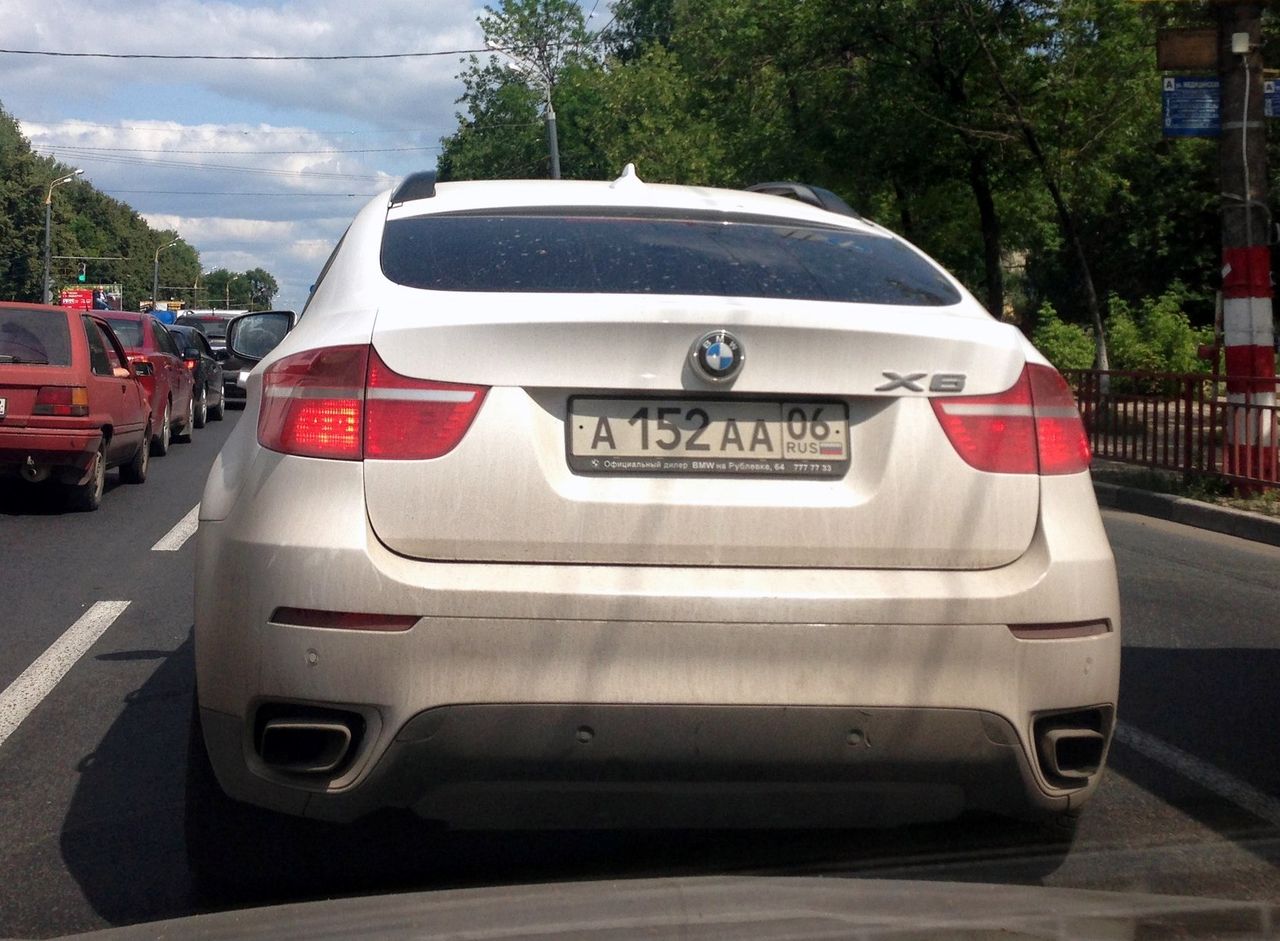 а 152 аа 06, BMW X6 1st gen (E71), 2008–2014