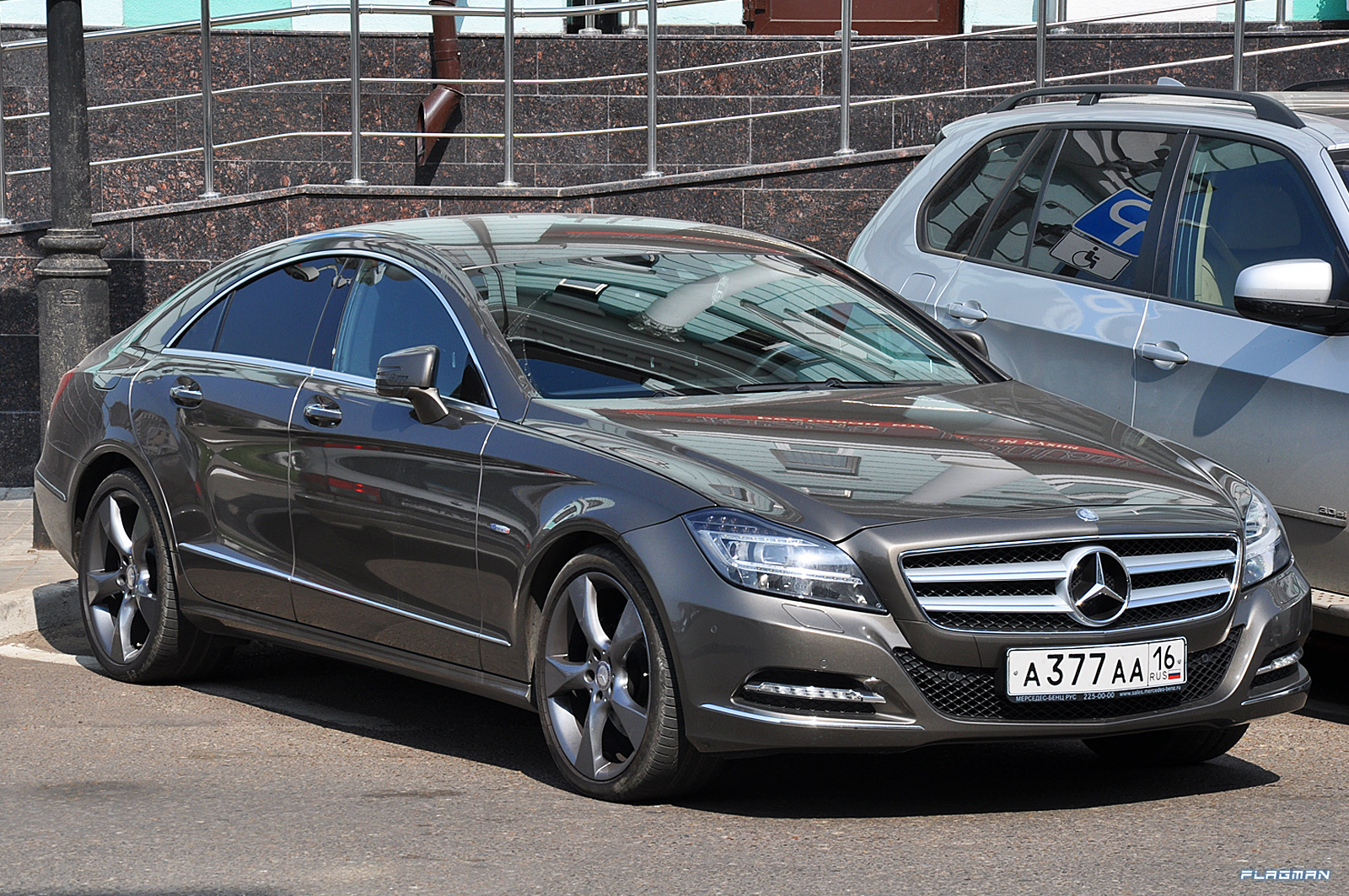 а 377 аа 16, Mercedes-Benz CLS-Klasse 2nd gen 4-door Сoupé (C218), 2010–2018