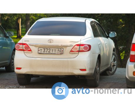 т372тт42, Toyota Corolla