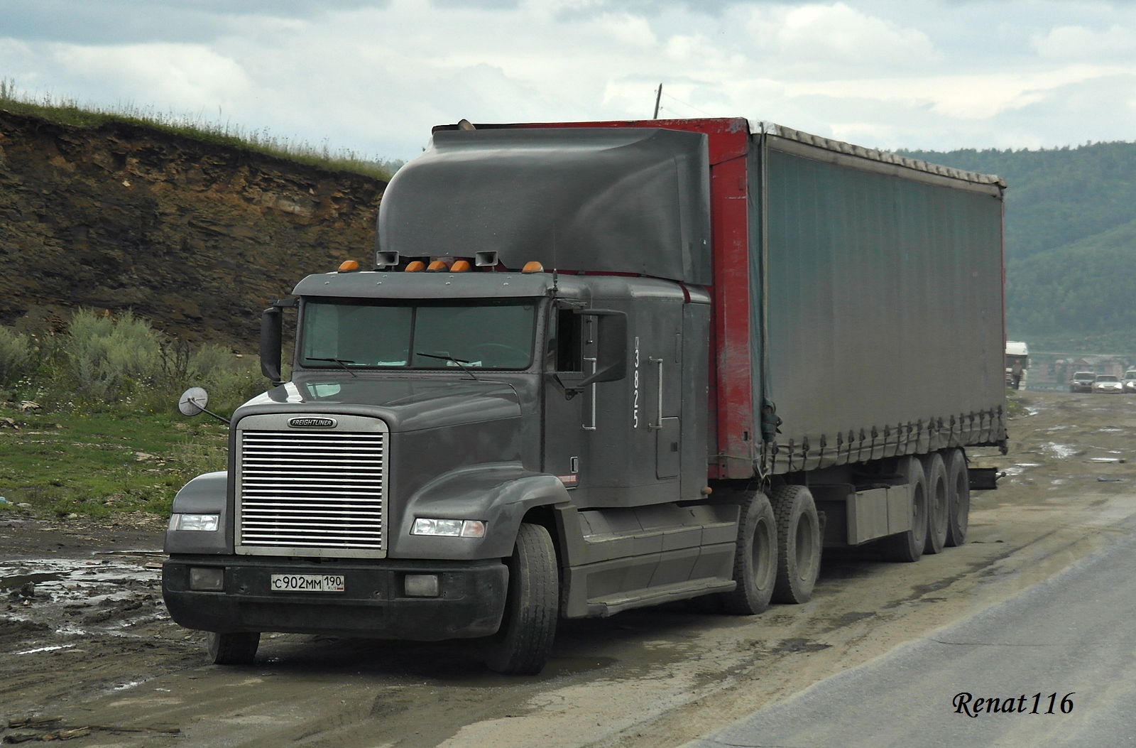 Freightliner FLD фары от DAF