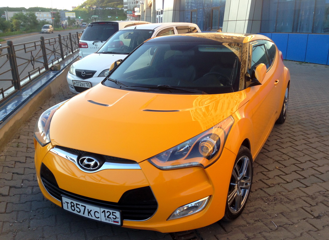 т 857 кс 125, Hyundai Veloster 1st gen (FS), 2011­–2018