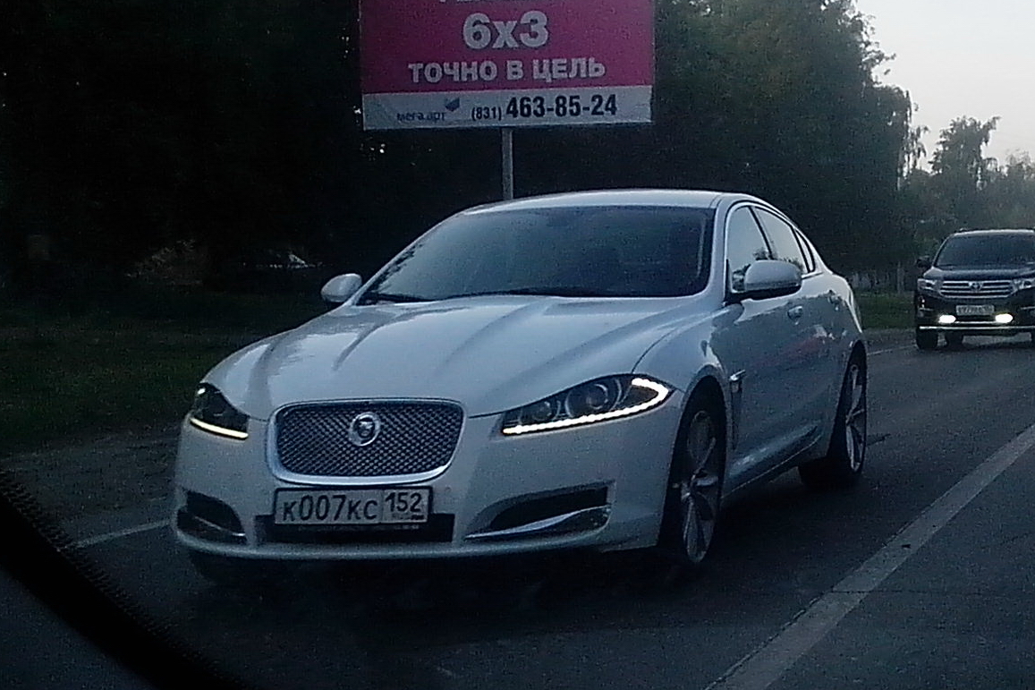 к 007 кс 152, Jaguar XF 1st gen Sedan (X250), facelift, 2011–2015