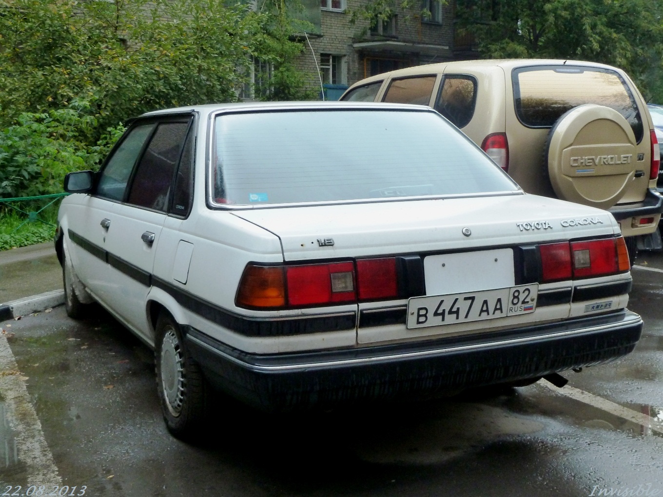 в 447 аа 82, Toyota Corona 8th gen Sedan (T150), 1983–1987