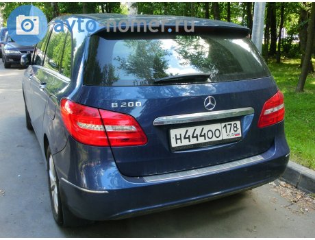 н444оо178, Mercedes-Benz B-Klasse