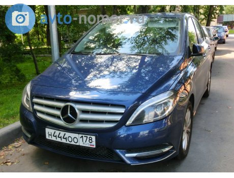 н444оо178, Mercedes-Benz B-Klasse