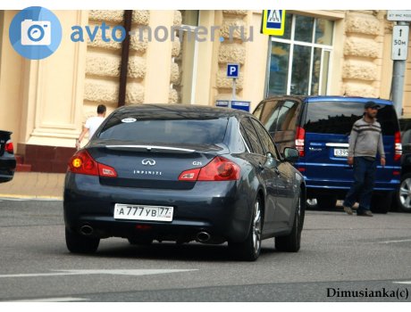 а777ув77, Infiniti Q40/Q50/Q60/G-Series