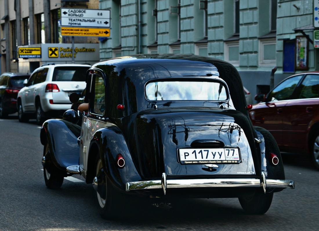 р 117 уу 77, Citroёn Traction Avant Berline, 1934–1957