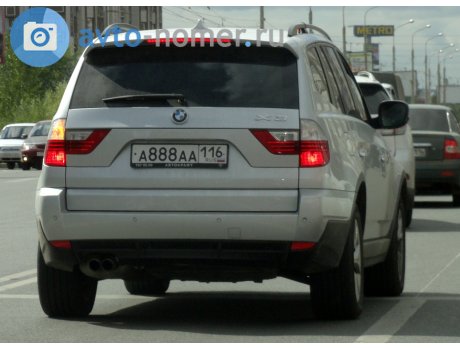 а888аа116, BMW X3