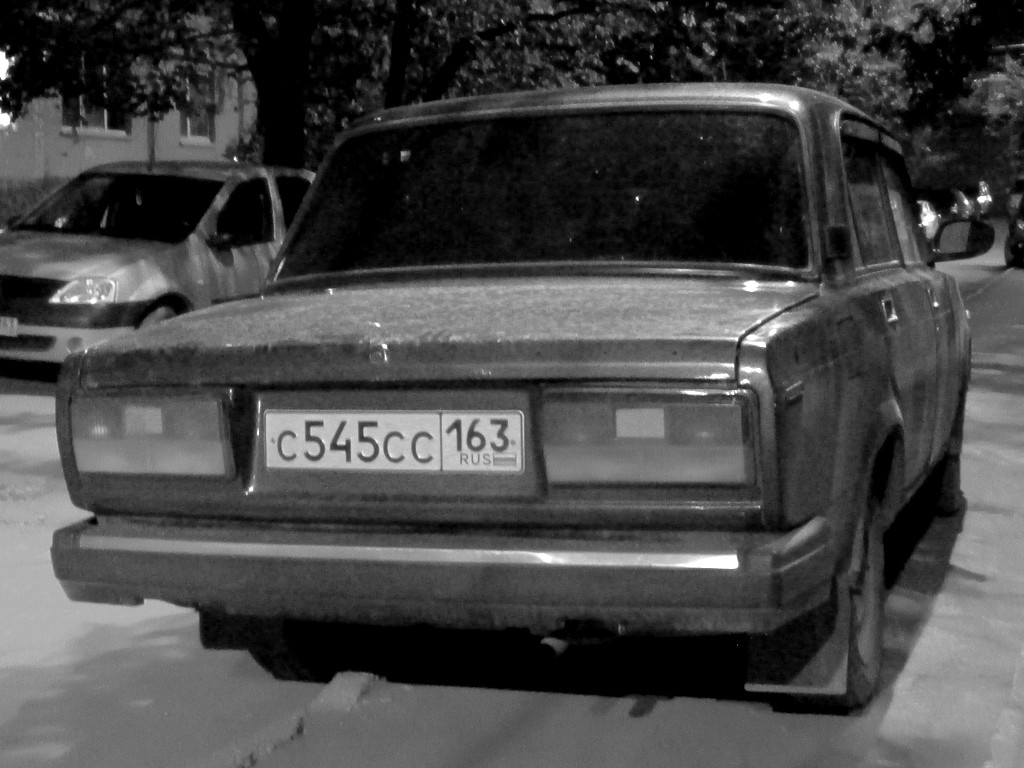 с 545 сс 163, Lada (VAZ) 2107 Жигули (Nova / Riva / Signet / 1500), 1982–2014