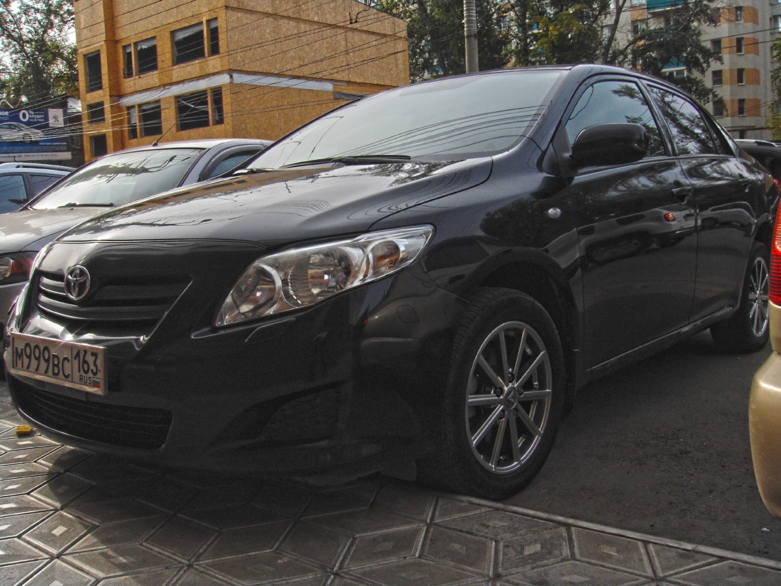 м 999 вс 163, Toyota Corolla 