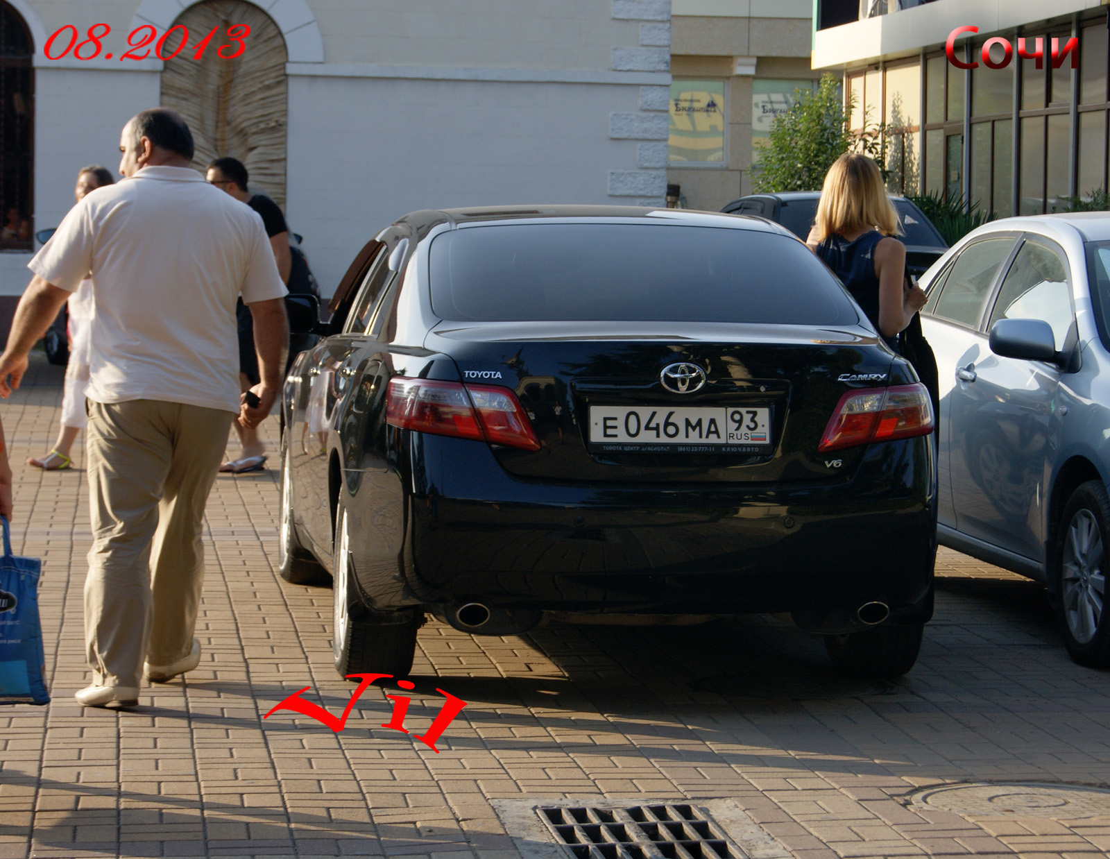 е 046 ма 93, Toyota Camry 6th gen (XV40; Global-market), 2006–2011