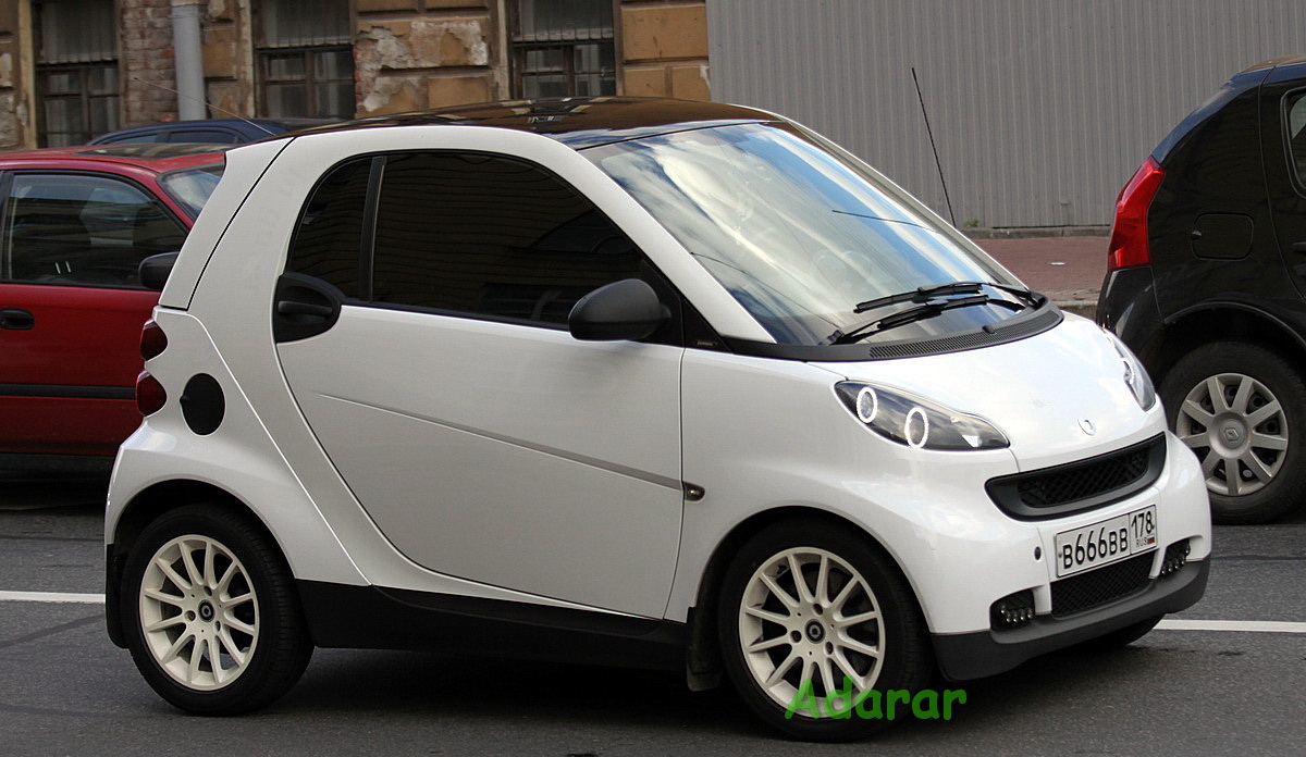 в 666 вв 178, Smart ForTwo 2nd gen (C451), 2007–2015