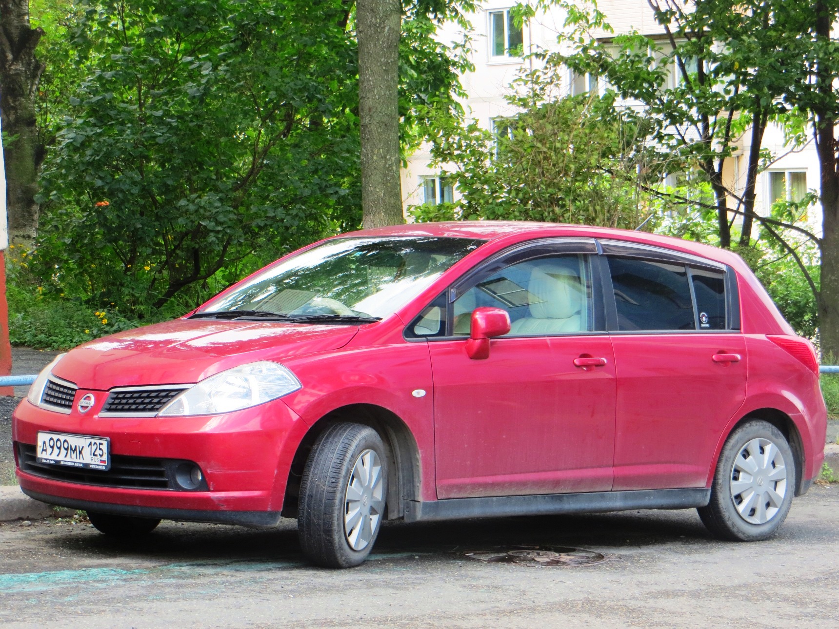 а 999 мк 125, Nissan Tiida 