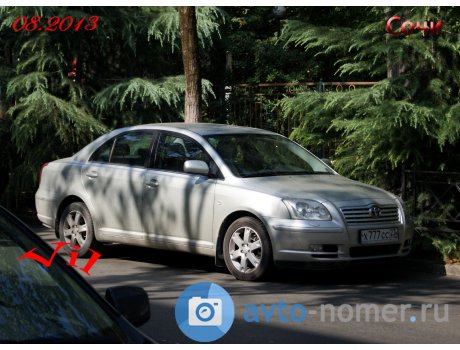 х777сс23, Toyota Avensis