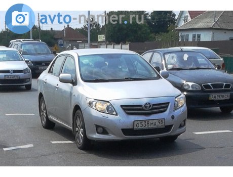 о538ма98, Toyota Corolla