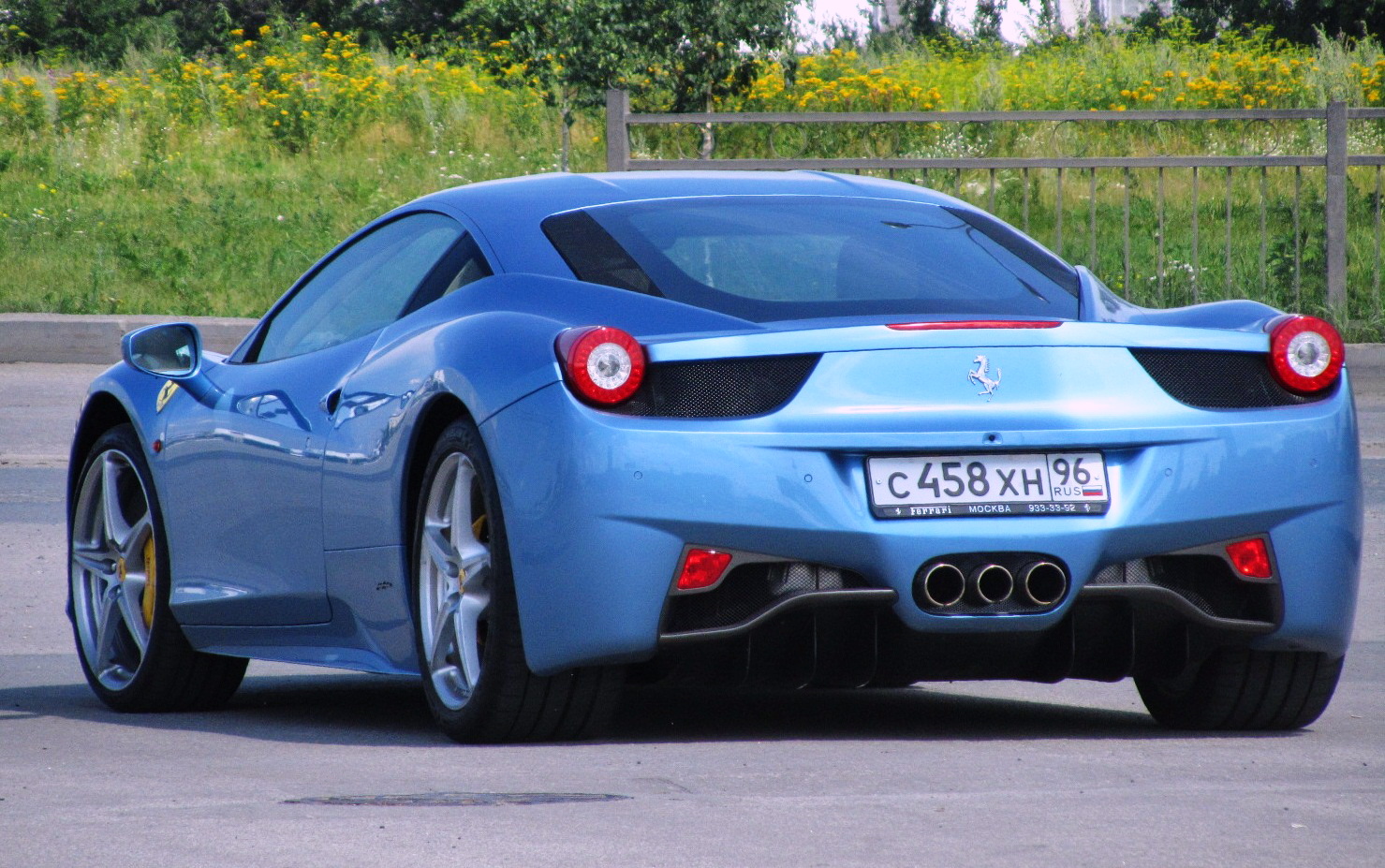 Ferrari 458 Color Candy Blue