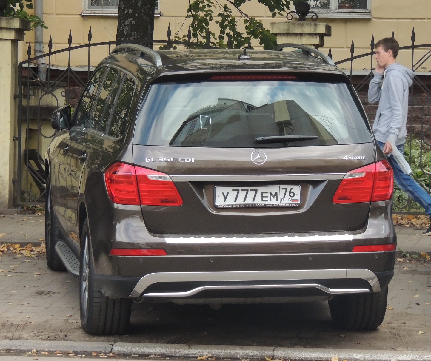 у 777 ем 76, Mercedes-Benz GL-Klasse 2nd gen (X166), 2012–2015