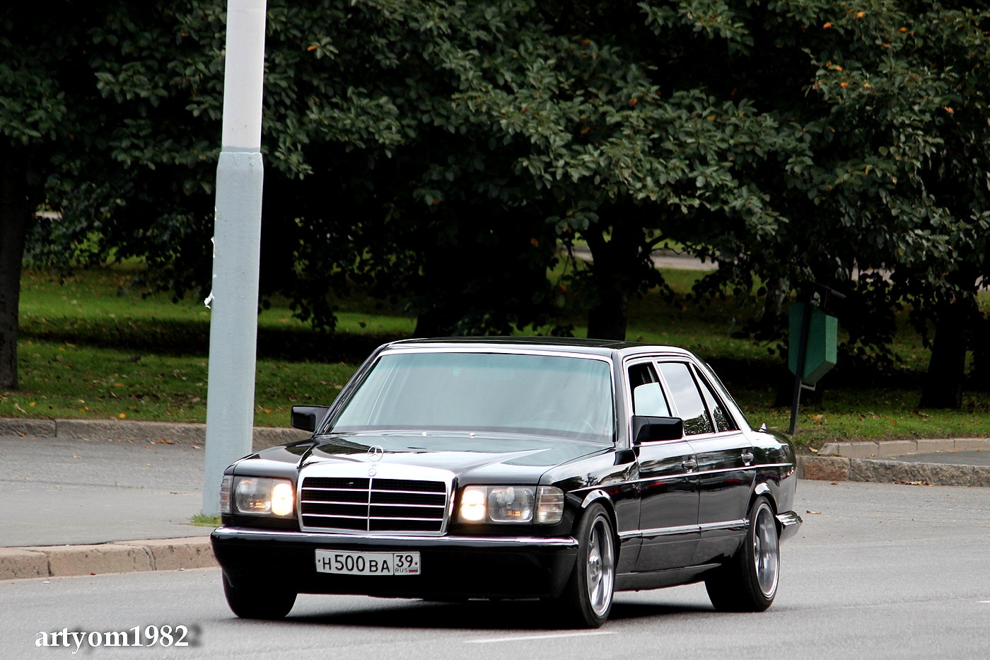 н 500 ва 39, Mercedes-Benz S-Klasse 4th gen Sedan (W126/V126), 1979–1991