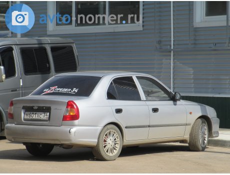 м601хс34, Hyundai Accent