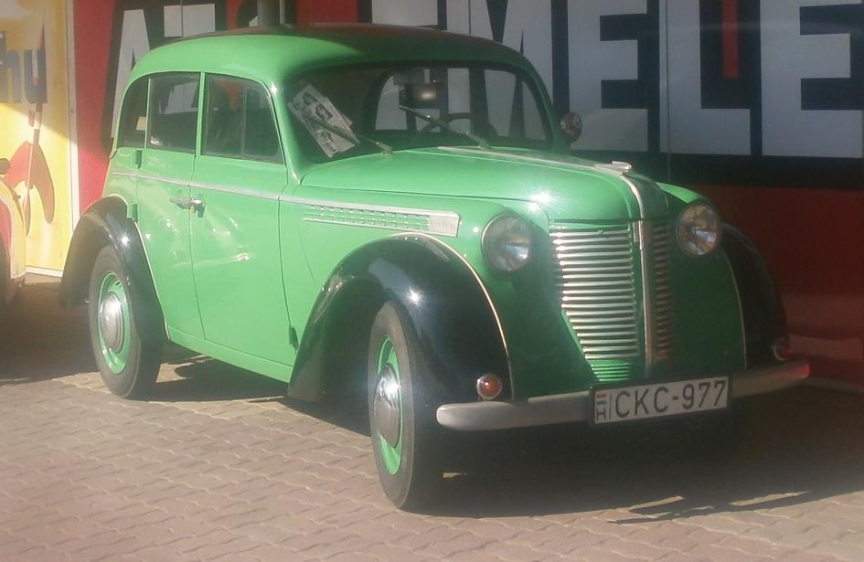 CKC-977, Opel Olympia 1st gen 1,5 Liter 4-door Sedan, facelift, 1937–1940