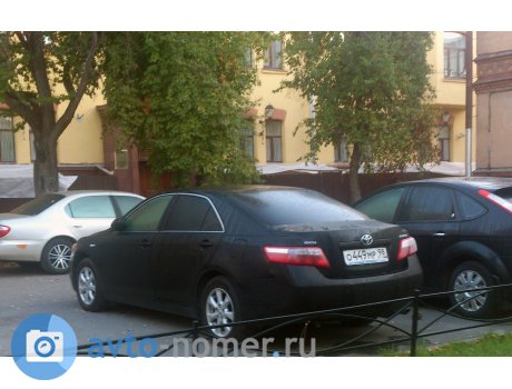 о449мр98, Toyota Camry