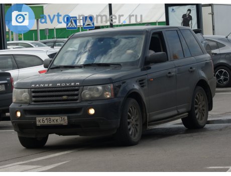 к618кк36, Land Rover Range Rover Sport