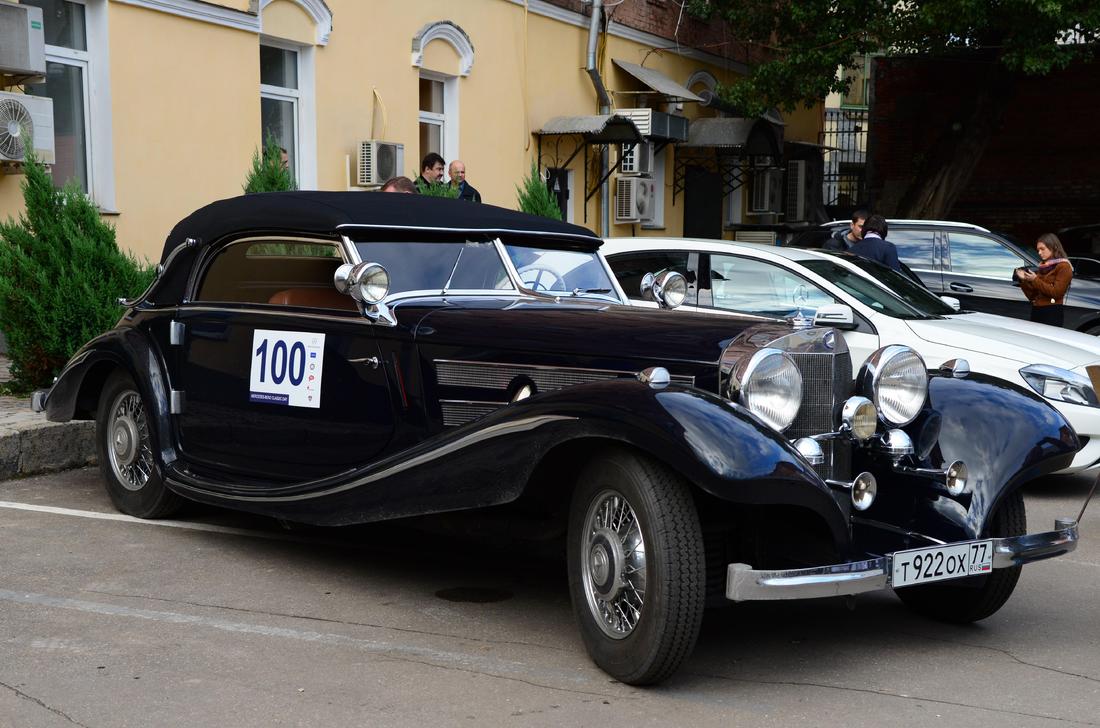 т 922 ох 77, Mercedes-Benz 500/540 