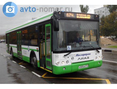 а305аа777, LiAZ 5292