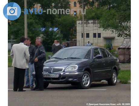 к696сх27, GAZ 3111 Волга