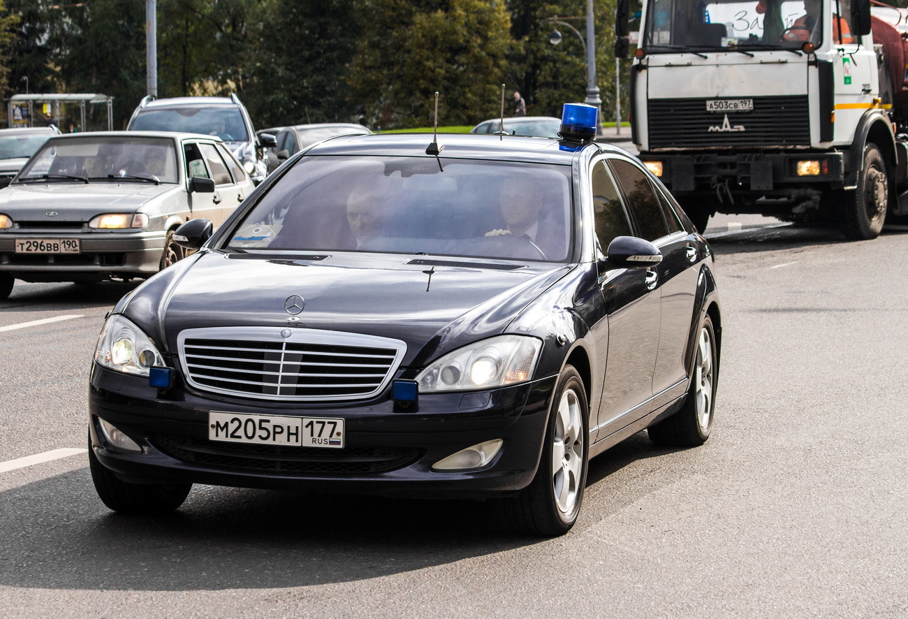 м 205 рн 177, Mercedes-Benz S-Klasse 7th gen (W221/V221), 2005–2013