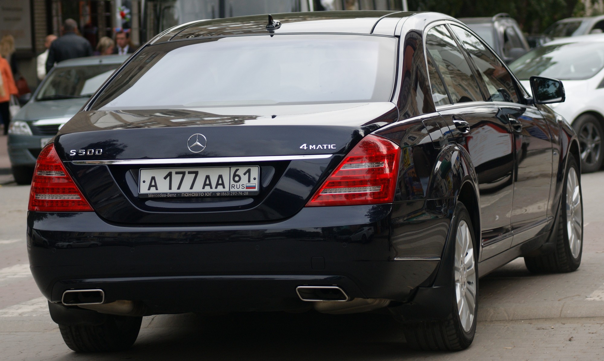 а 177 аа 61, Mercedes-Benz S-Klasse 7th gen (W221/V221), 2005–2013