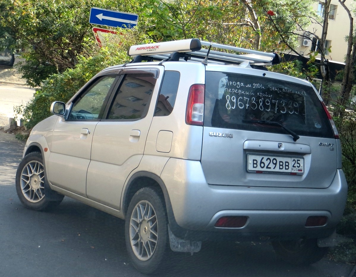 в 629 вв 25, Suzuki Swift 4th gen 5-door Hatch (HT51S/HT81S; JP-market), 2000–2006