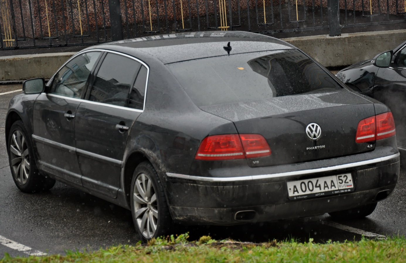 а 004 аа 52, Volkswagen Phaeton 1st gen (3D), facelift, 2010–2016