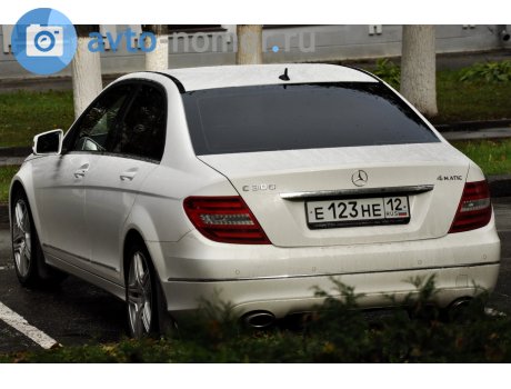 е123не12, Mercedes-Benz C-Klasse