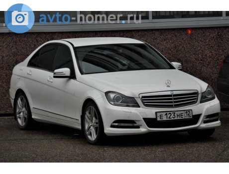 е123не12, Mercedes-Benz C-Klasse