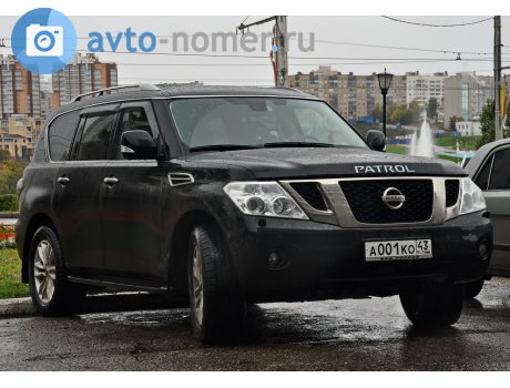 а001ко43, Nissan Patrol