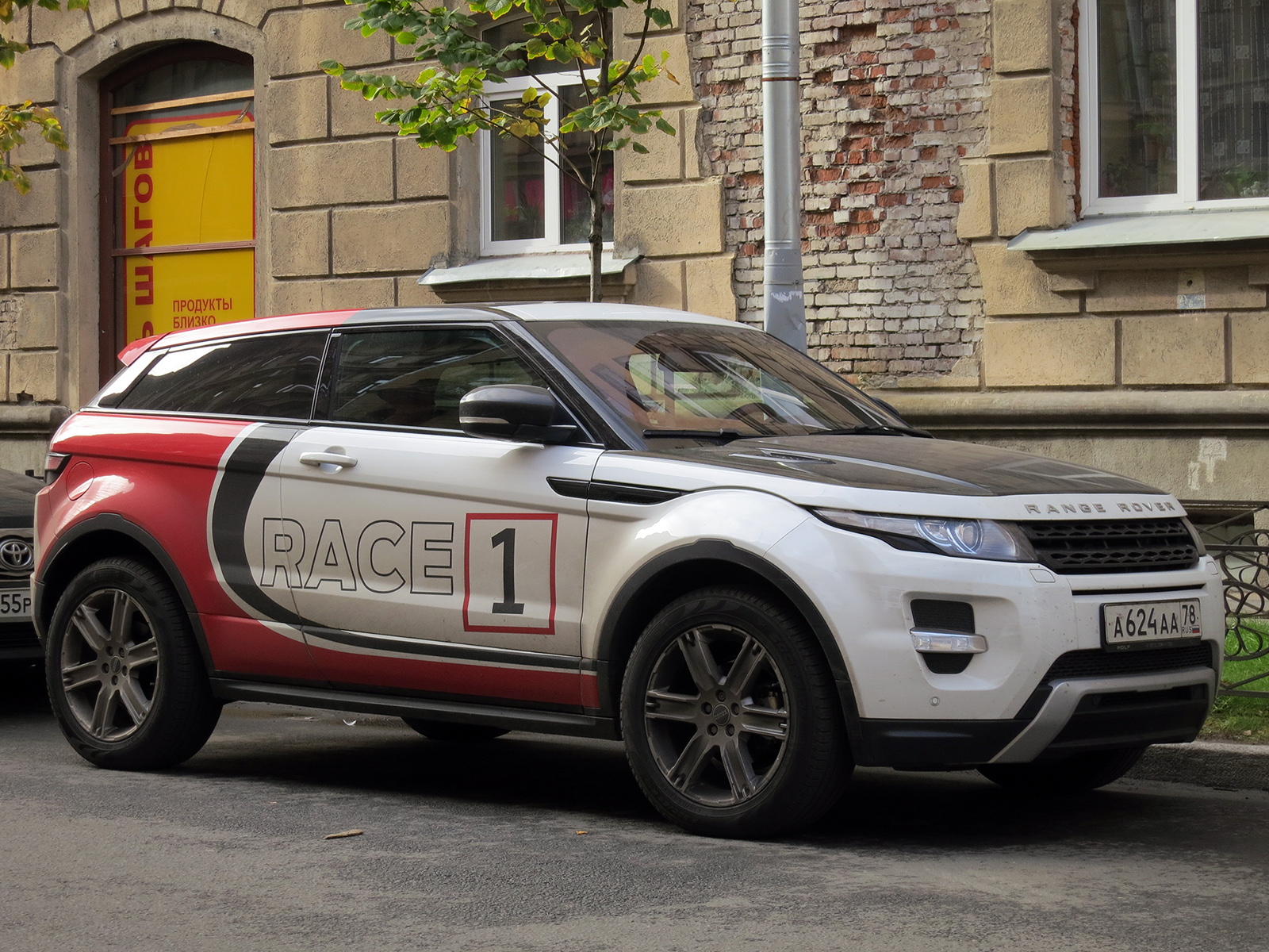 а 624 аа 78, Land Rover Range Rover Evoque 1st gen 5-door SUV (L538), 2011–2019