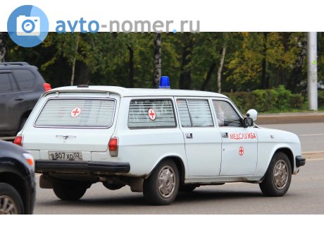 в807хо02, GAZ 310231 Волга