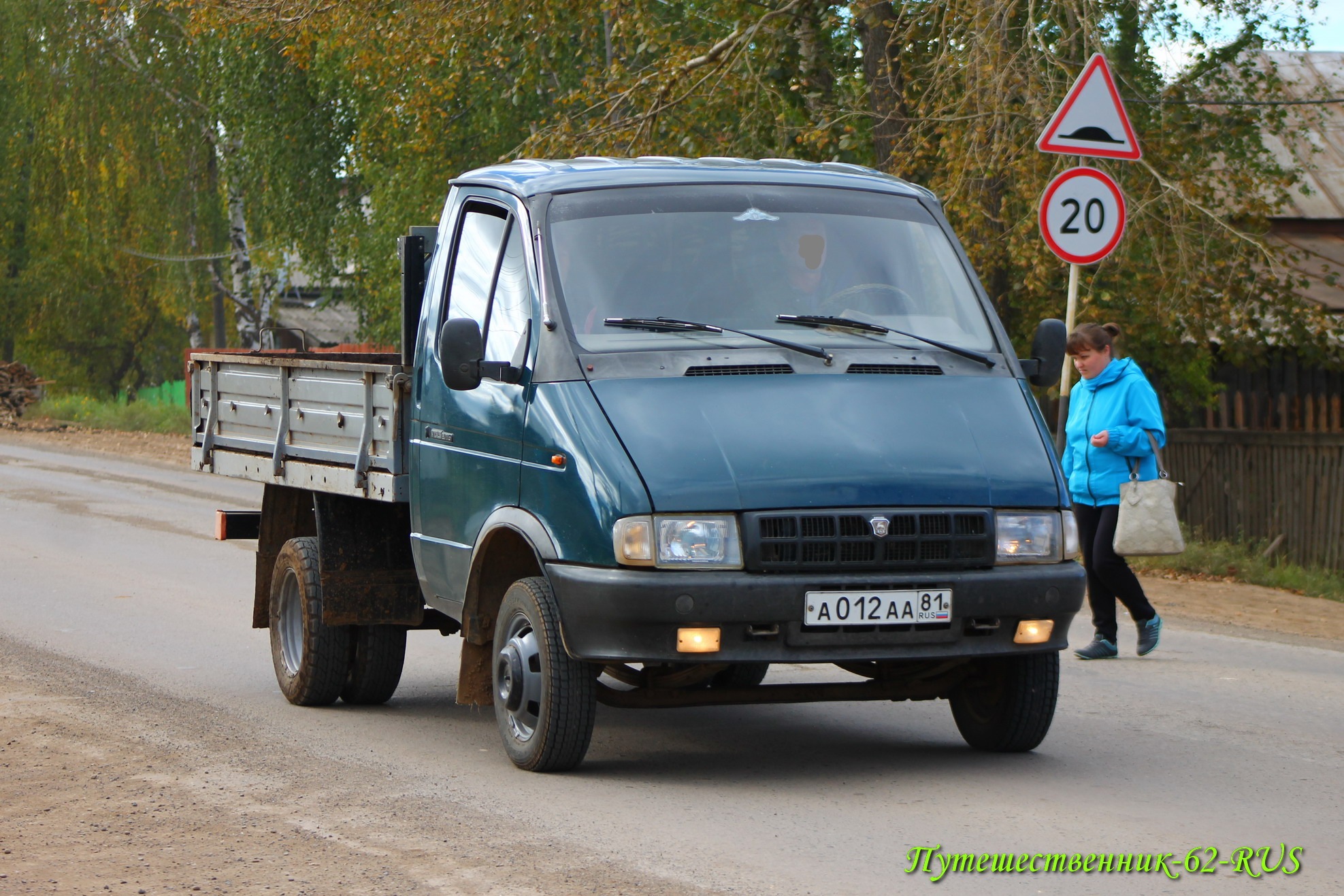 а 012 аа 81, GAZ 3302 ГАЗель 2-3302 Single Cab, facelift, 2003–