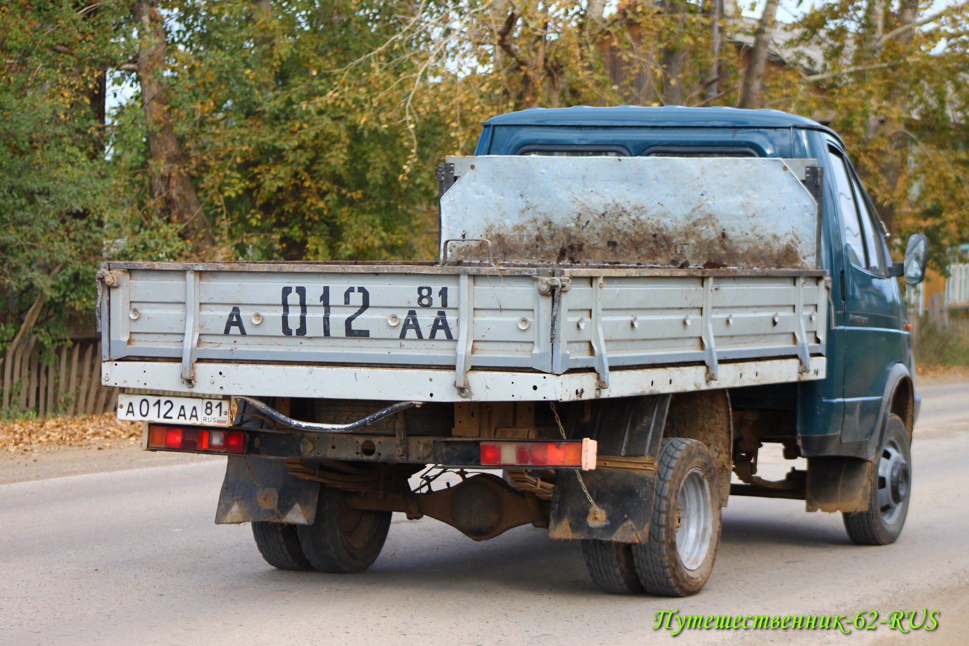 а 012 аа 81, GAZ 3302 ГАЗель 2-3302 Single Cab, facelift, 2003–