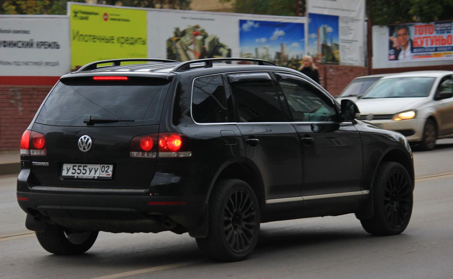 у 555 уу 02, Volkswagen Touareg 
