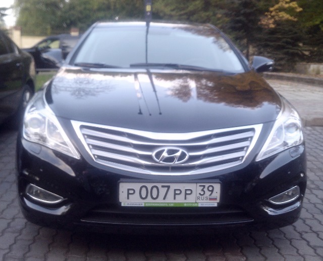 р 007 рр 39, Hyundai Grandeur 